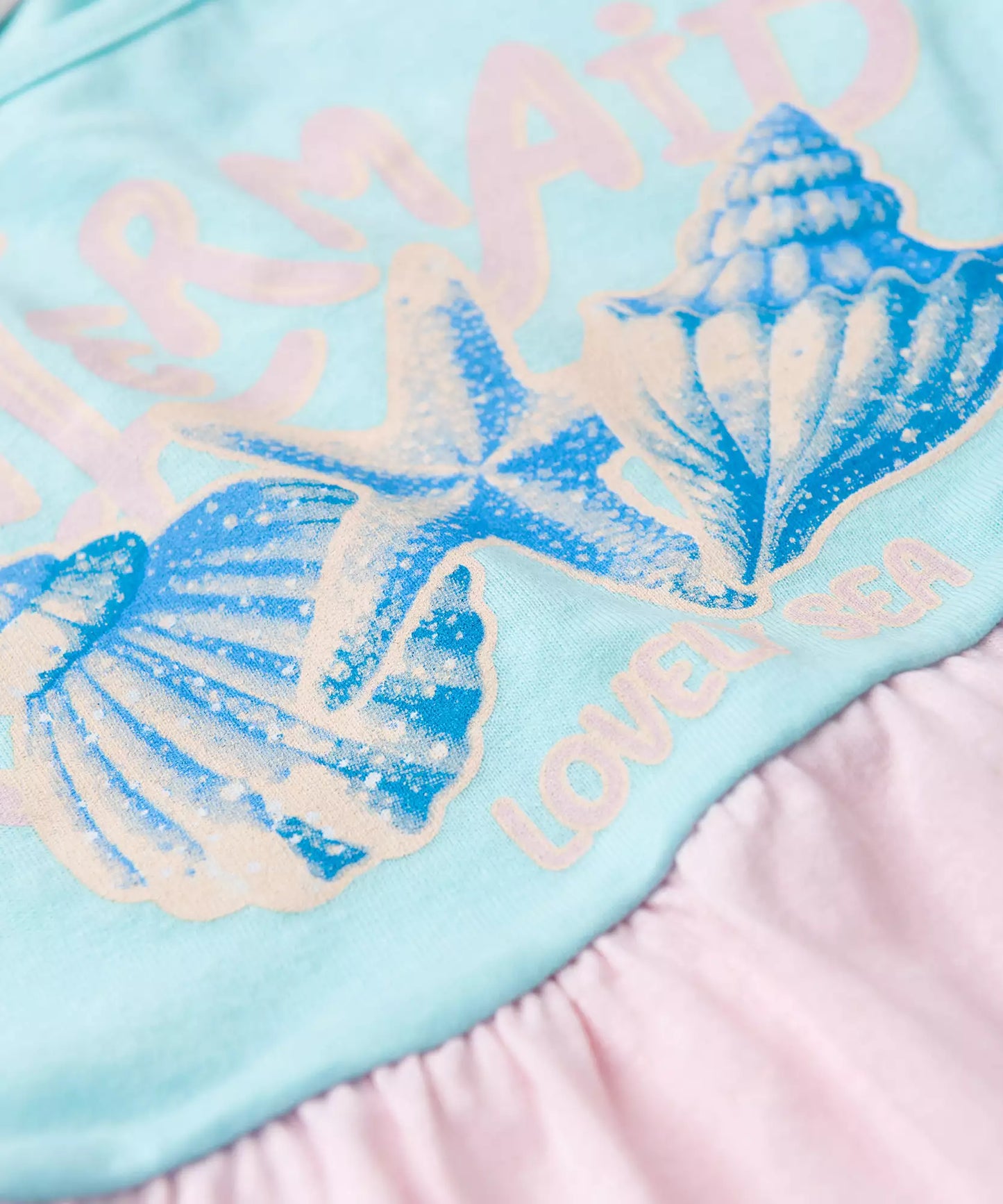 Vestido de Verão para Menina Três Marias Sereia Azul