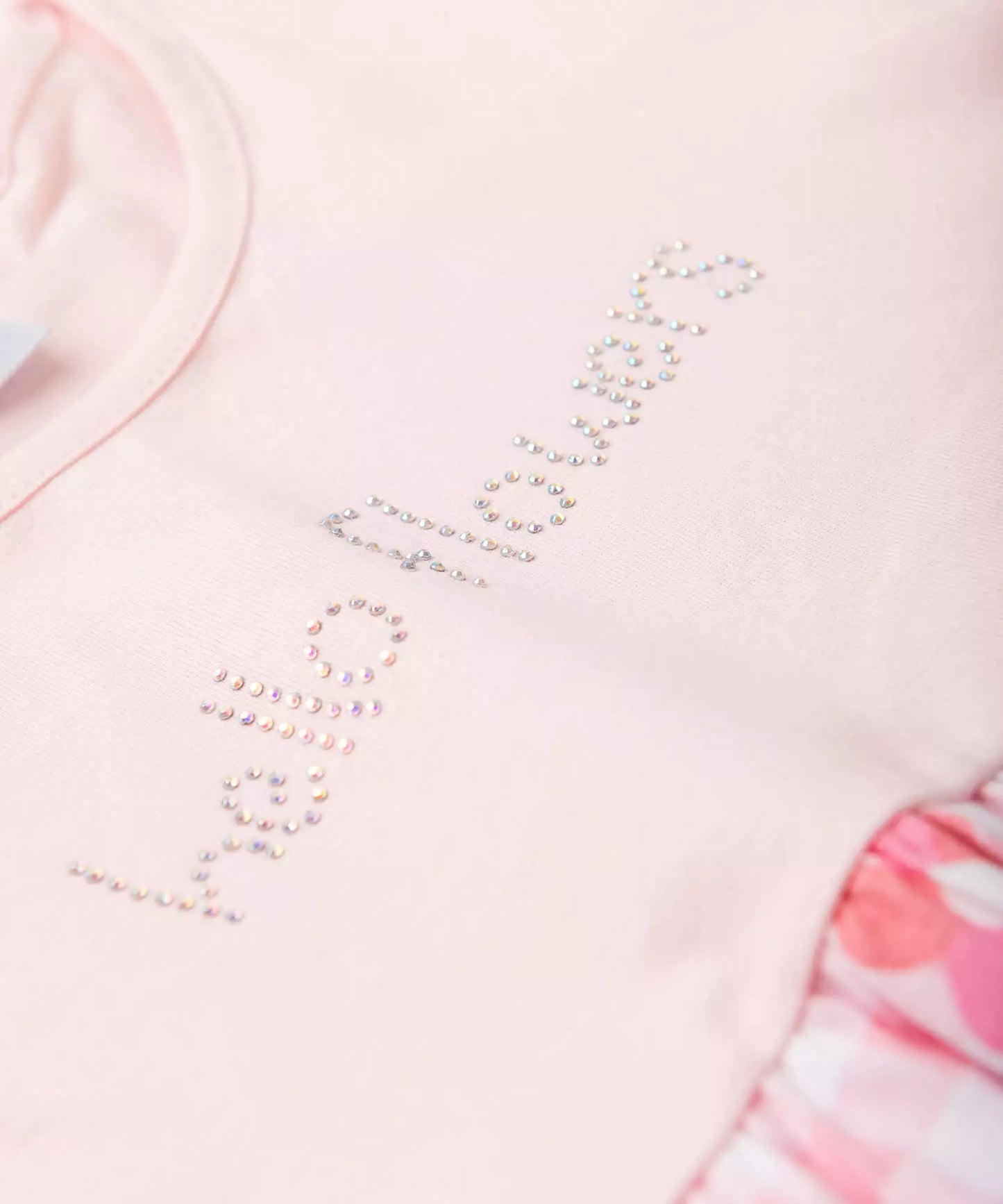 Vestido Infantil 3 Marias Floral Rosa