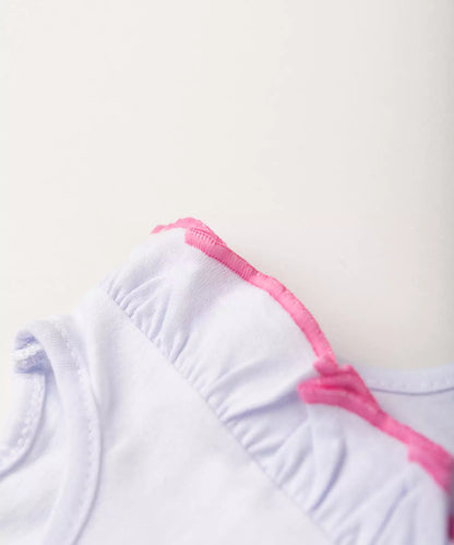 Vestido Infantil 3 Marias Florzinha Branco