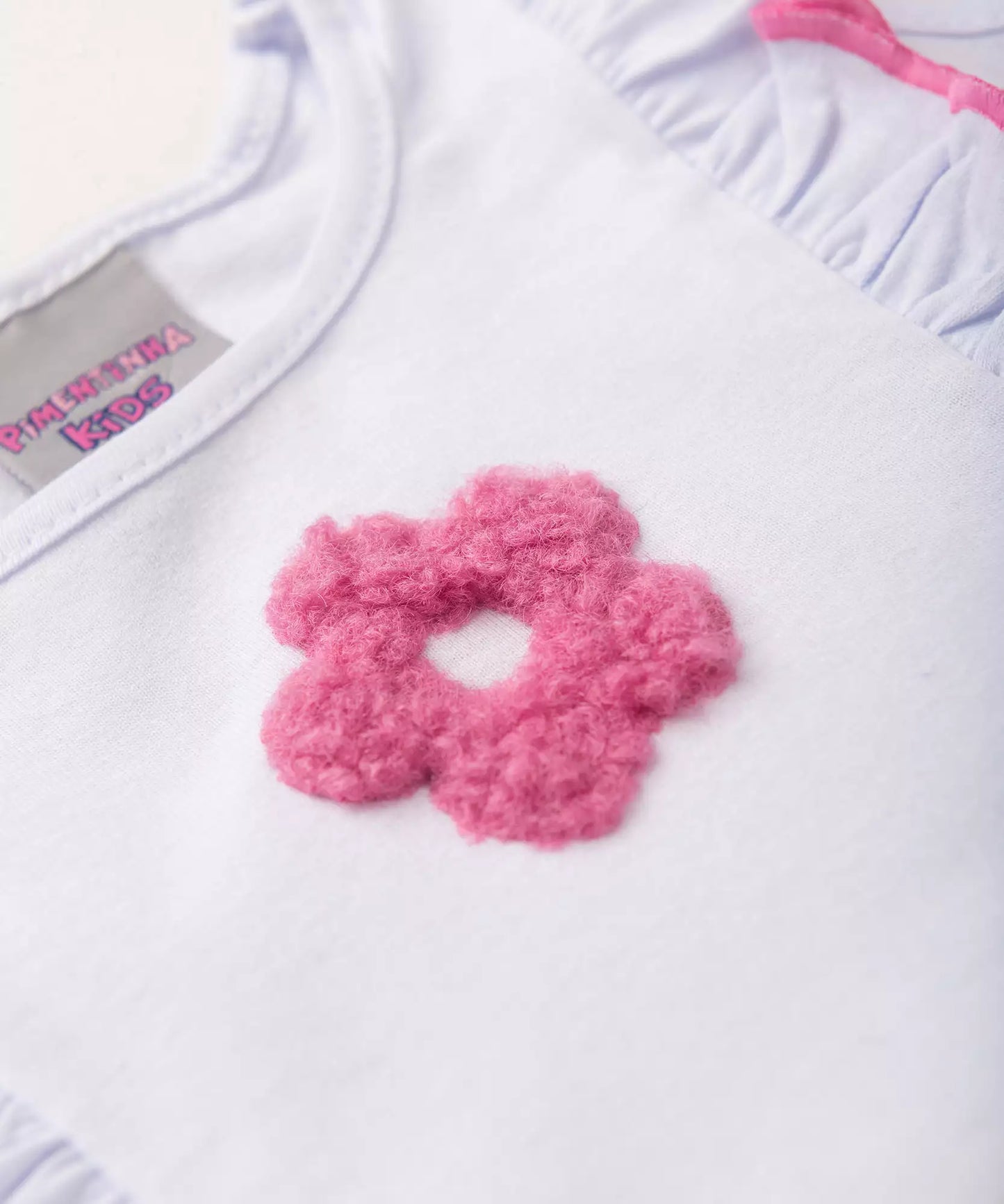 Vestido Infantil 3 Marias Florzinha Branco