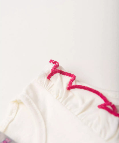 Vestido Infantil 3 Marias Florzinha Marfim