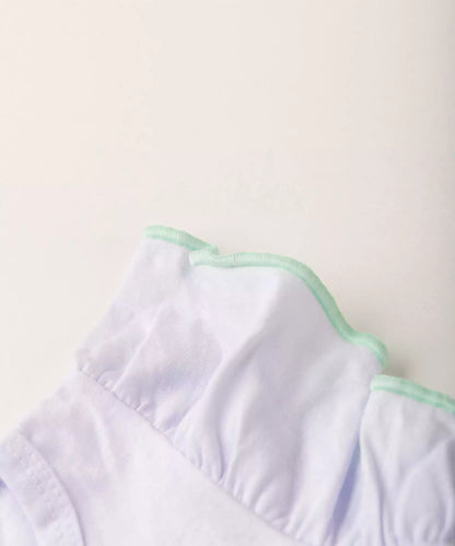Vestido Infantil 3 Marias Frutinhas Branco