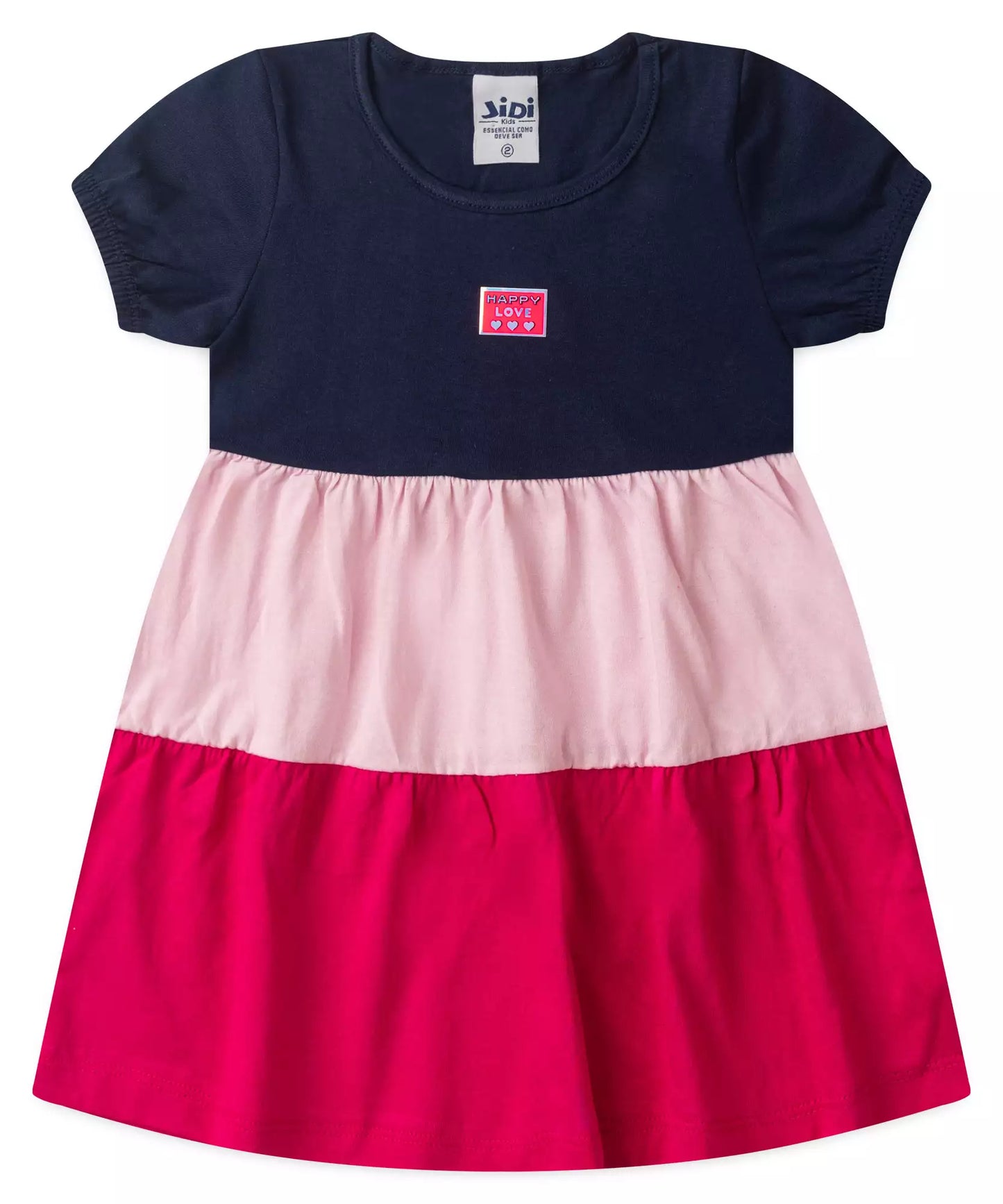 Vestido Infantil 3 Marias Marinho