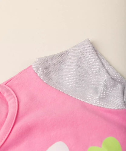 Vestido Infantil Love Rosa
