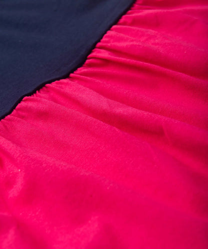 Vestido Infantil Marinho Rodado
