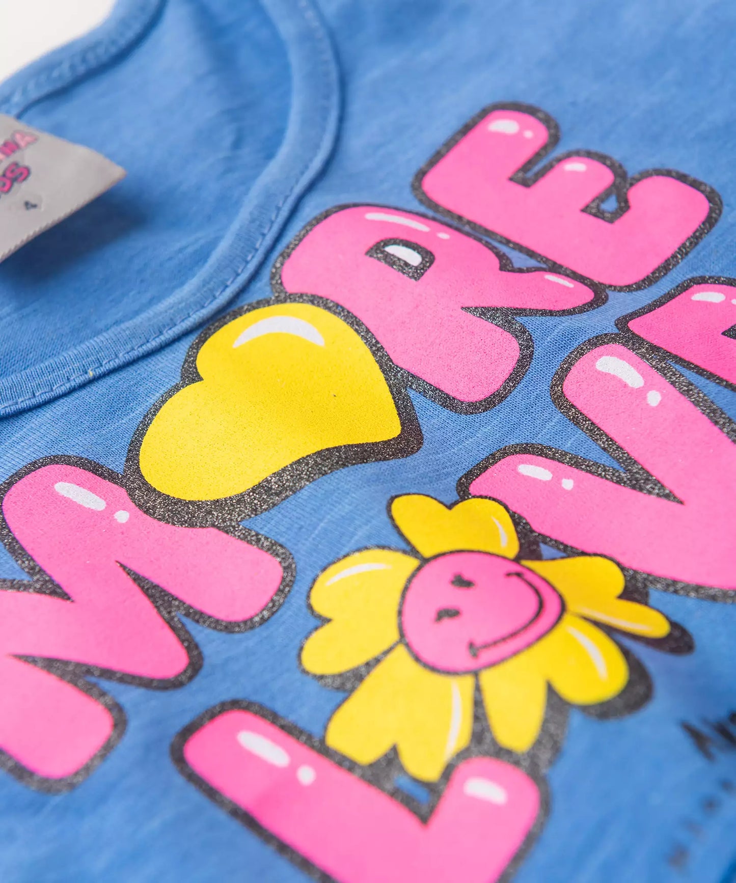 Vestido Infantil More Love Azul