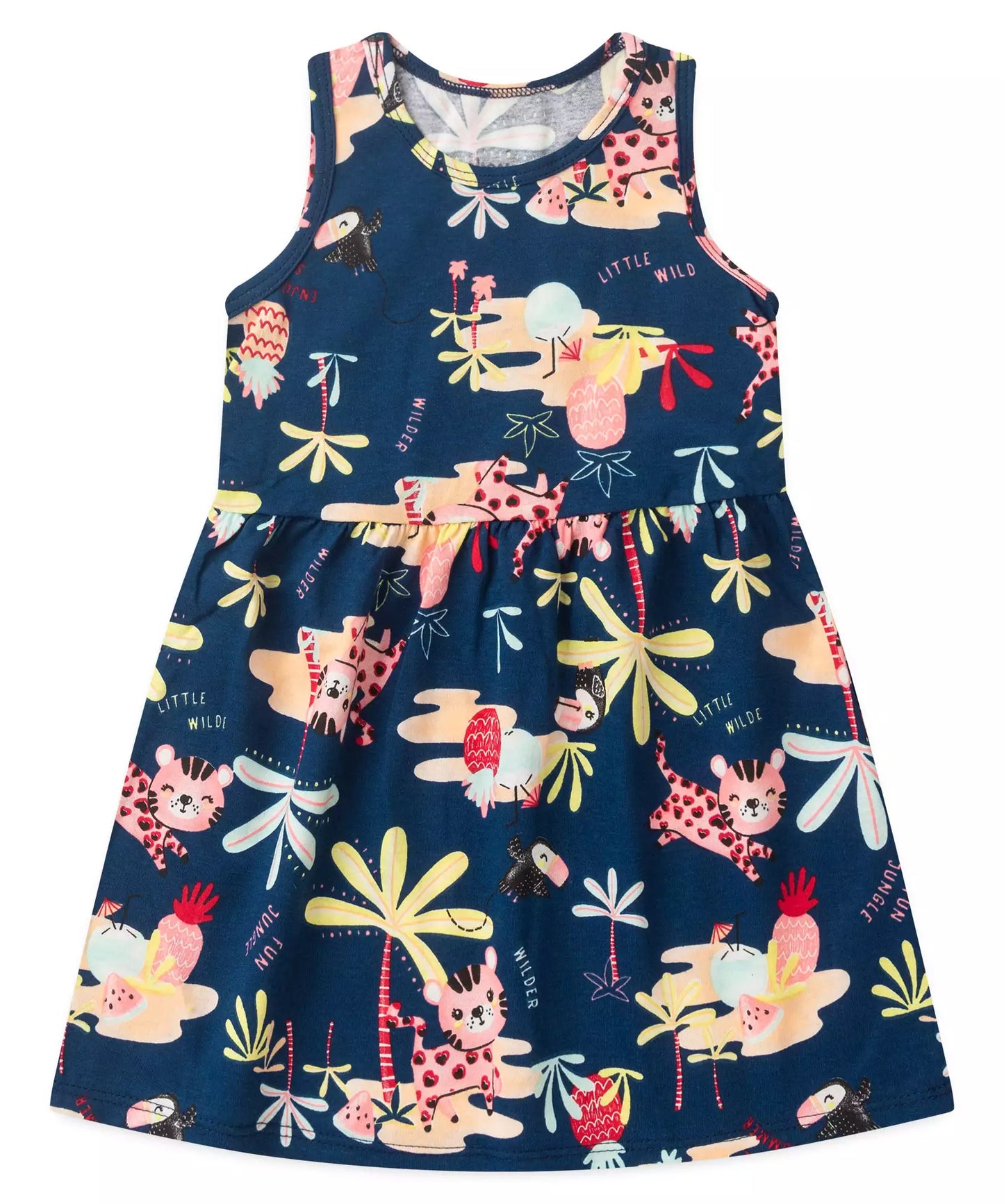 Vestido Infantil Selva Marinho