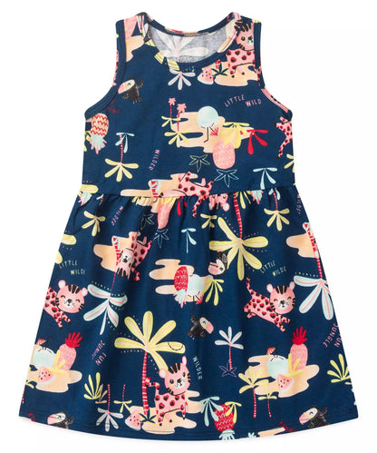 Vestido Infantil Selva Marinho