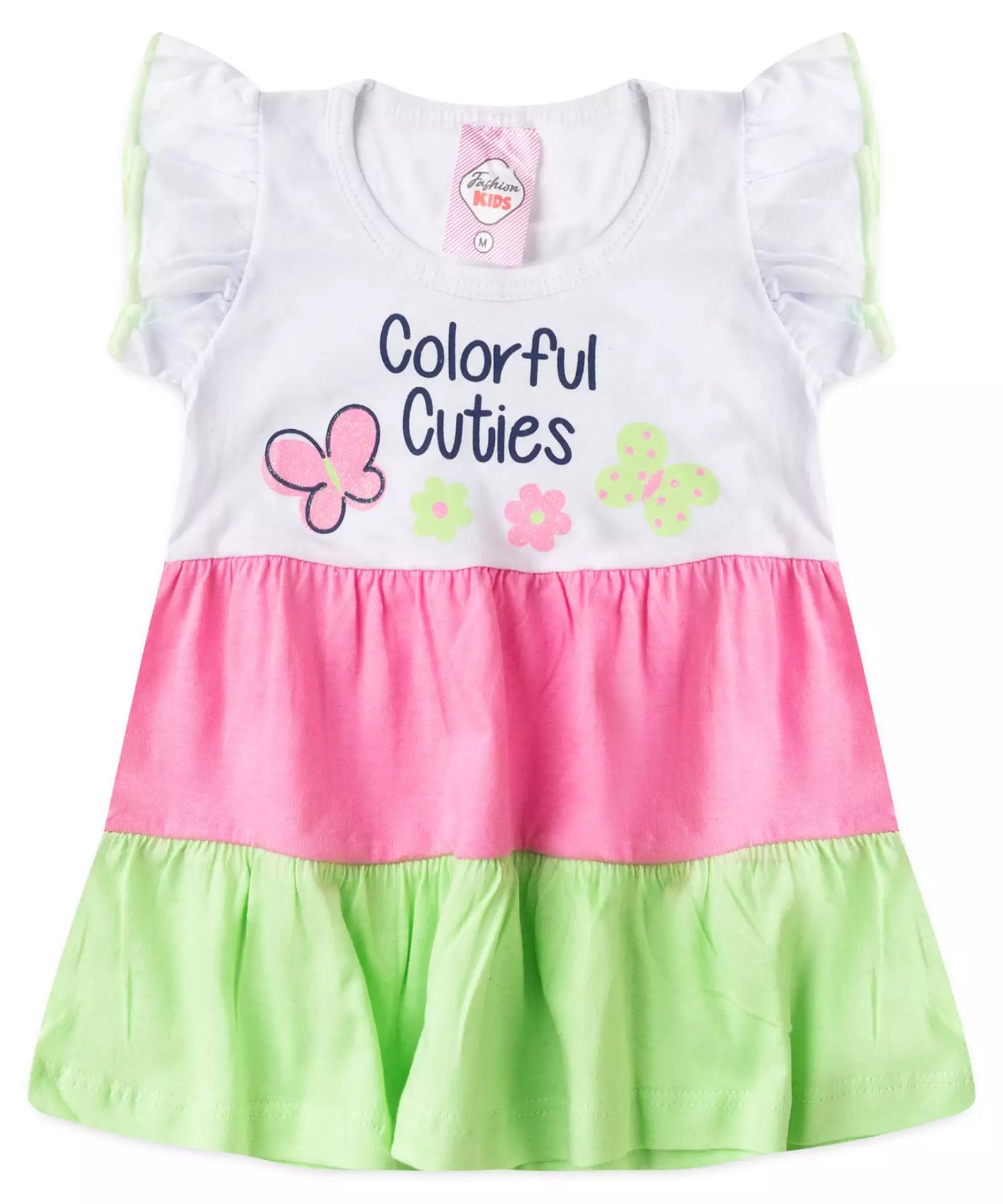Vestido para Bebê 3 Marias Branco