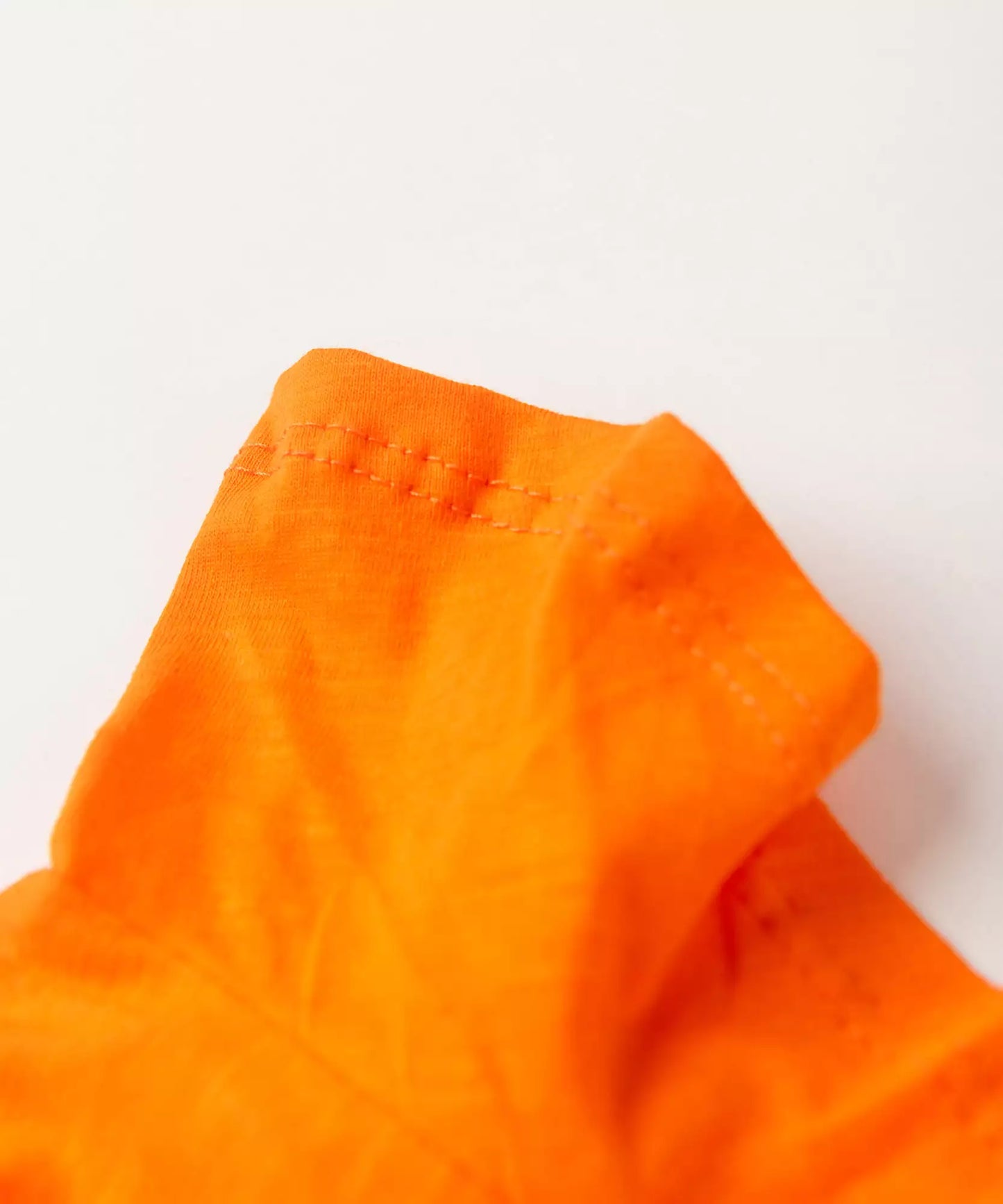 Vestido Rodado Infantil Estampado Laranja