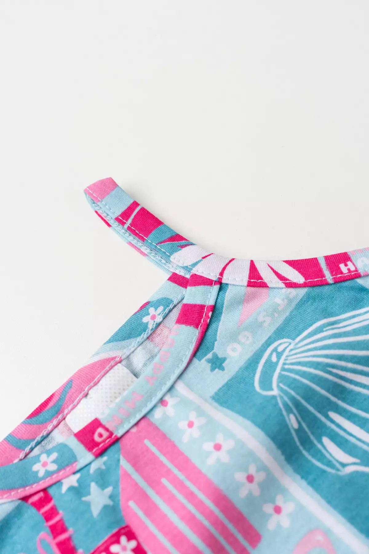 Vestido Verão para Menina Love Fun Azul