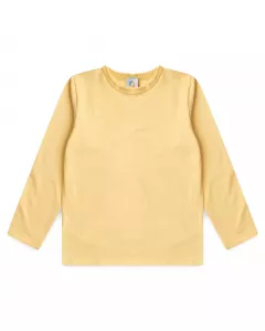 Blusa Termica Infantil Basica Amarela