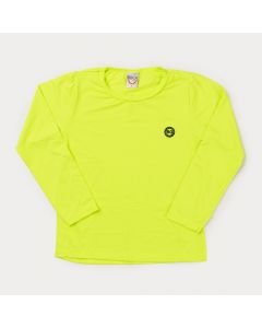 Blusa Verde com Protecão UV Infantil Masculina