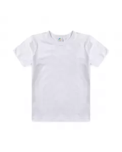 Camiseta Infantil Masculina Basica Branca
