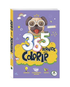Livro 365 Desenhos Infantis para Colorir