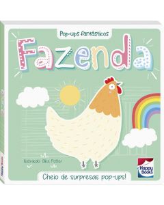 Livro Infantil Pop-Ups Fantásticos: Fazenda