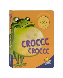 Livro Infantil Aperte e Ouça Croc Croc