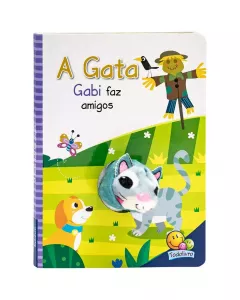 Livro Infantil Dedoche: A Gata Gabi Faz Amigos
