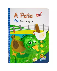 Livro Infantil Dedoche: A Pata Poli Faz Amigos