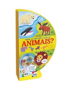 Livro Globo Infantil: Onde no Mundo Estão Os Animais?