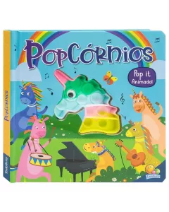 Livro Infantil Pop-Its Animados: PopCórnios