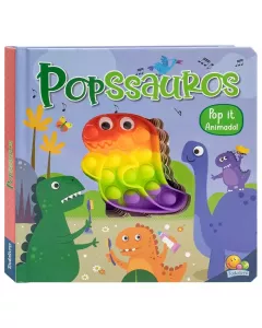 Livro Infantil Pop-Its Animados: PopSsauros
