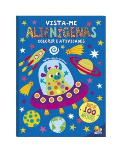 Livro Infantil de Atividades Vista-me: Alienígenas