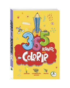 Livro Infantil 365 Desenhos para Colorir