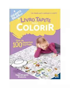Livro Tapete Infantil para Colorir: Mais de 100 Desenhos Incríveis